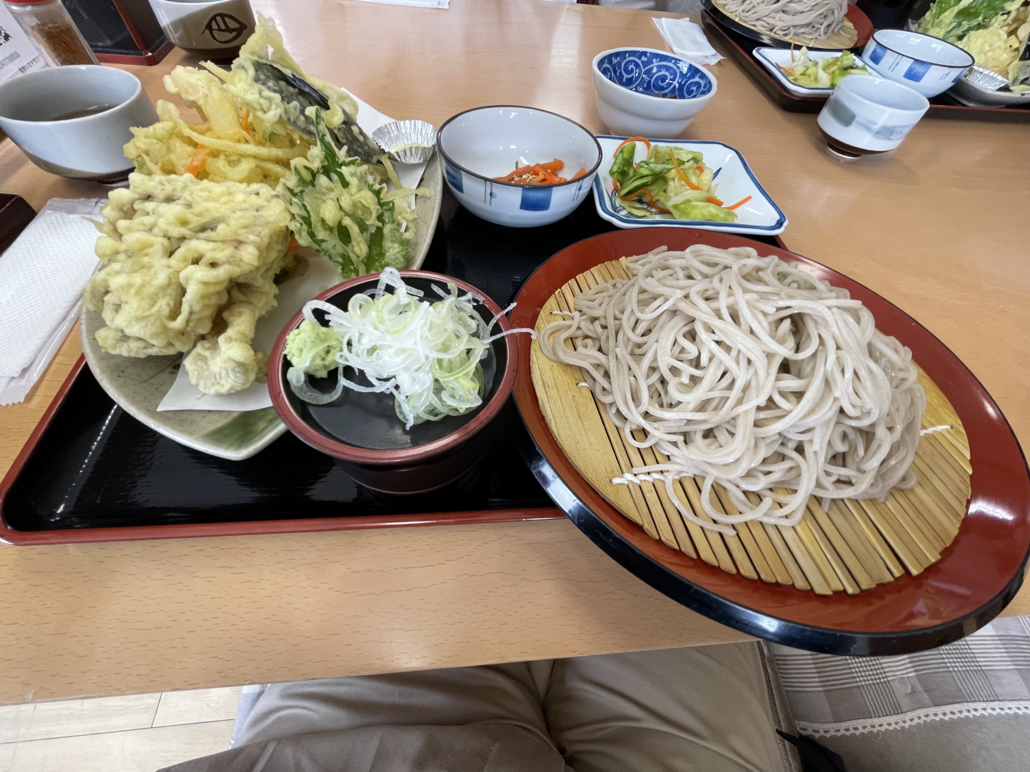 天盛り蕎麦