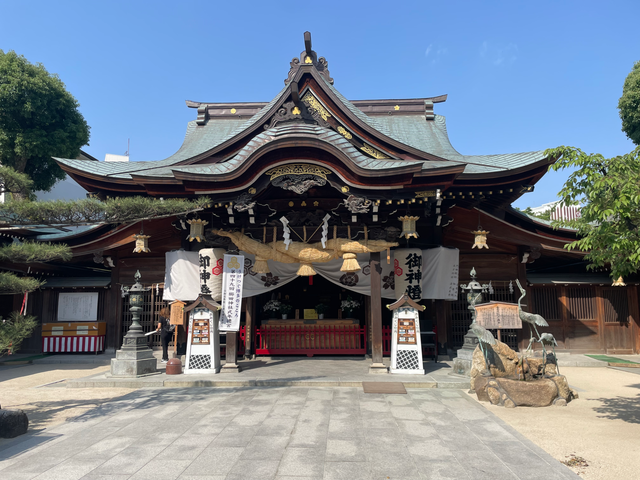 櫛田神社本殿